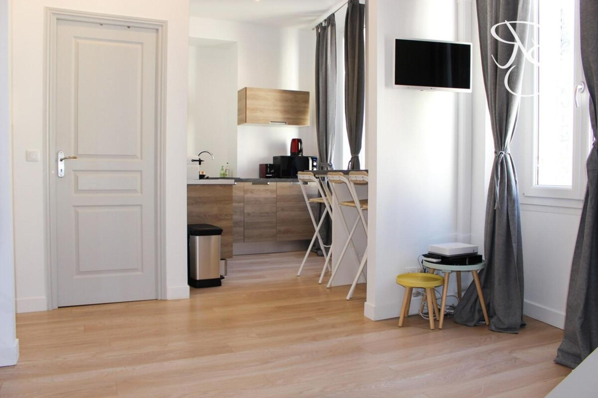 Beautiful Studio Cannes Center Экстерьер фото